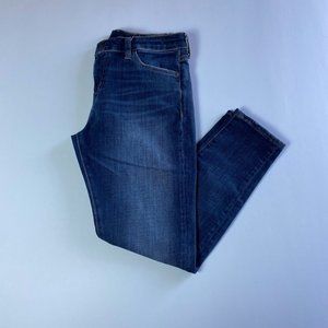 Denim & Supply Ralph Lauren, blue Crop Skinny jeans, size 10/30